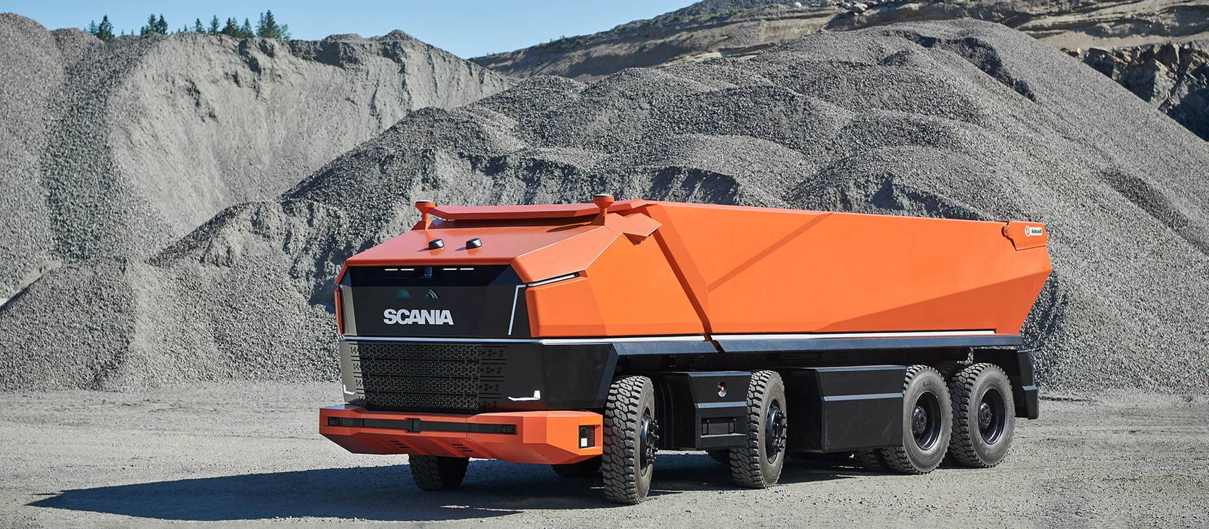 Scania AXL: el camión que eliminó la cabina porque ya no hay nadie a quien sentar