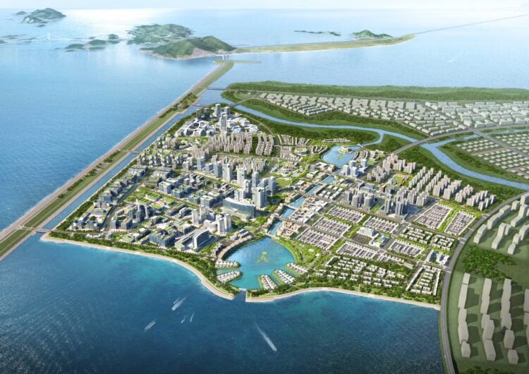 Corea del Sur le gana 409 km² al mar y quiere coronarlos con un resort de 3.600 habitaciones y casino