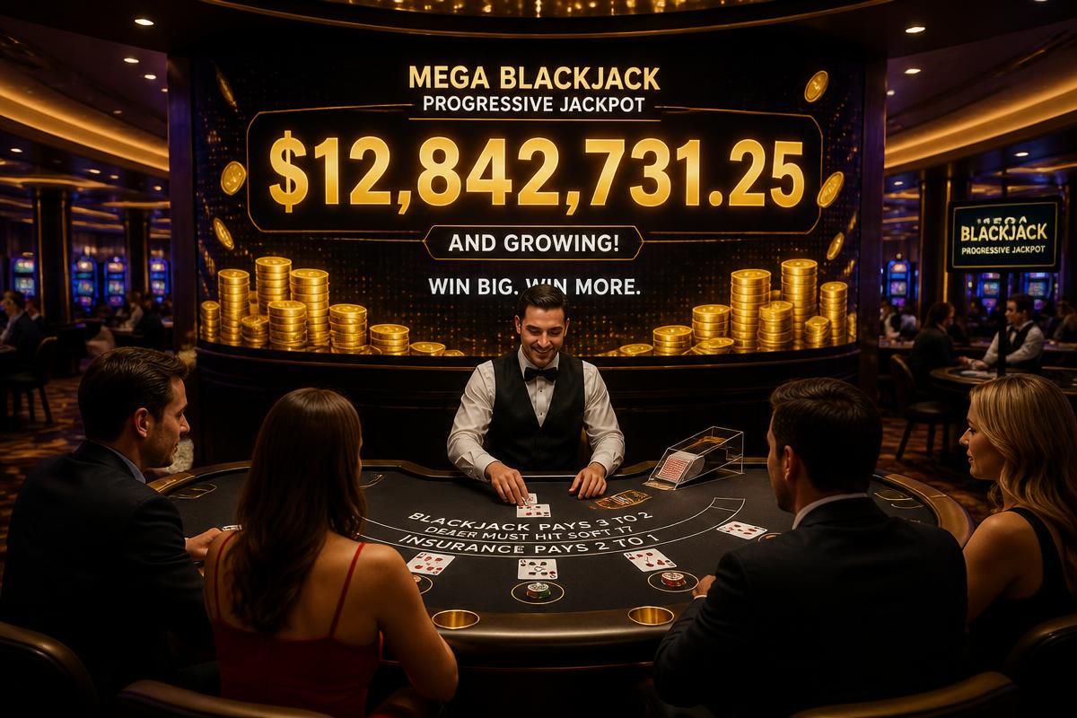 JACK7: el único jackpot progresivo del mundo con Inteligencia Artificial para mesas de casino