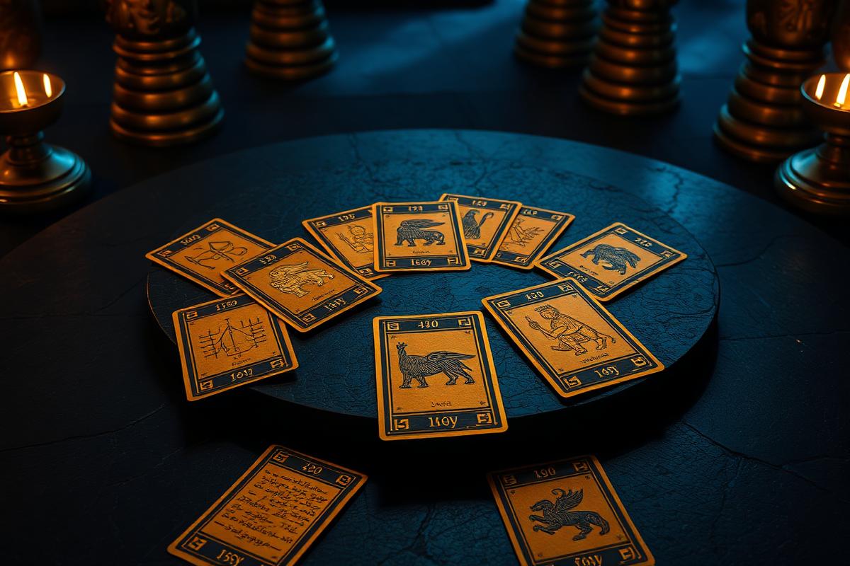 Tarot Sargón: los cuatro métodos de consulta de un oráculo inspirado en Mesopotamia